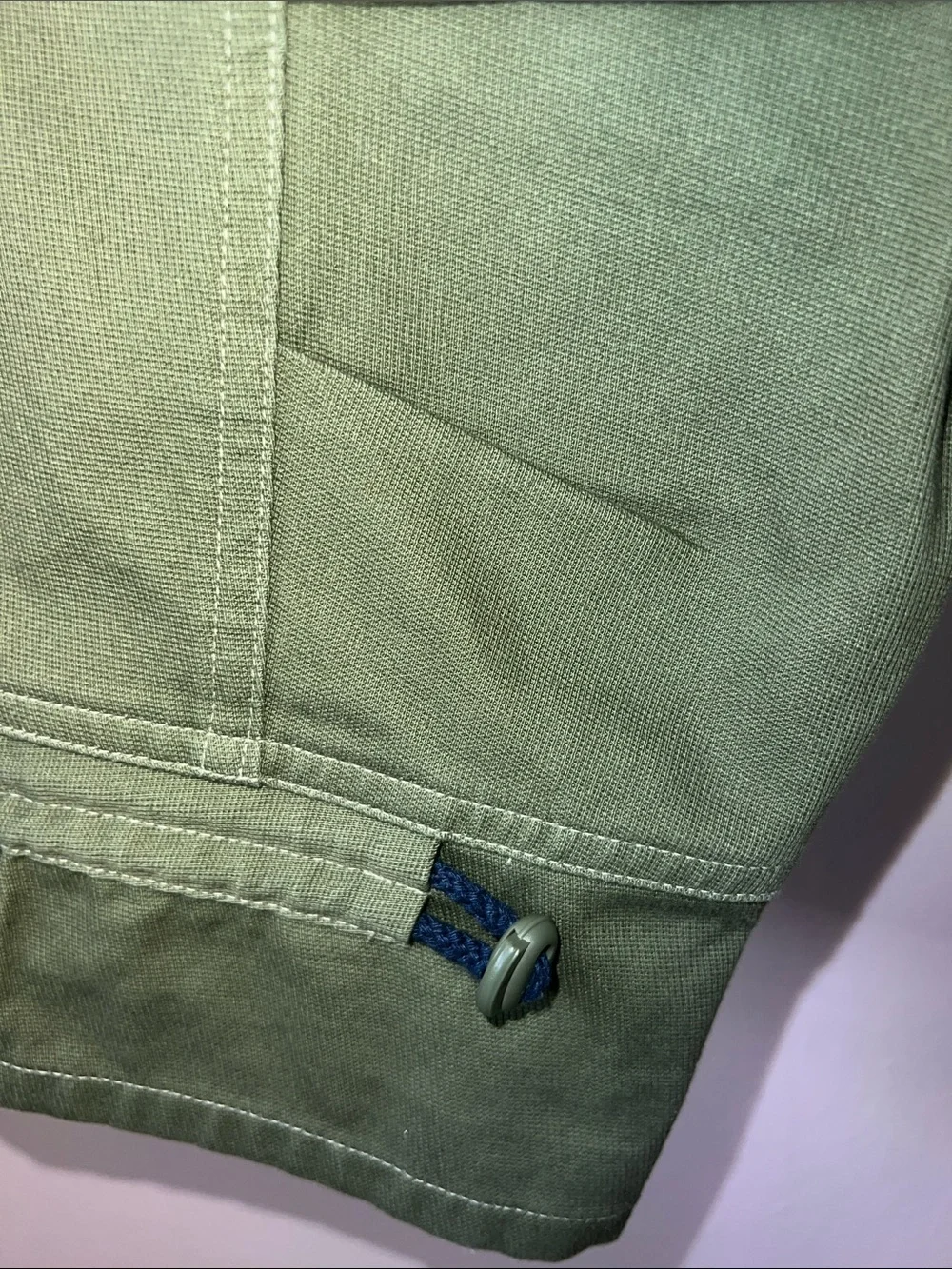 Vintage Baby Catimini Mustard Yellow Top And Olive Green Cargo Pants